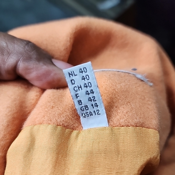 Moppy Vintage Cashmere & Wool Cape Coat – US Size 12 – Timeless Vintage Elegance - Picture 6 of 10